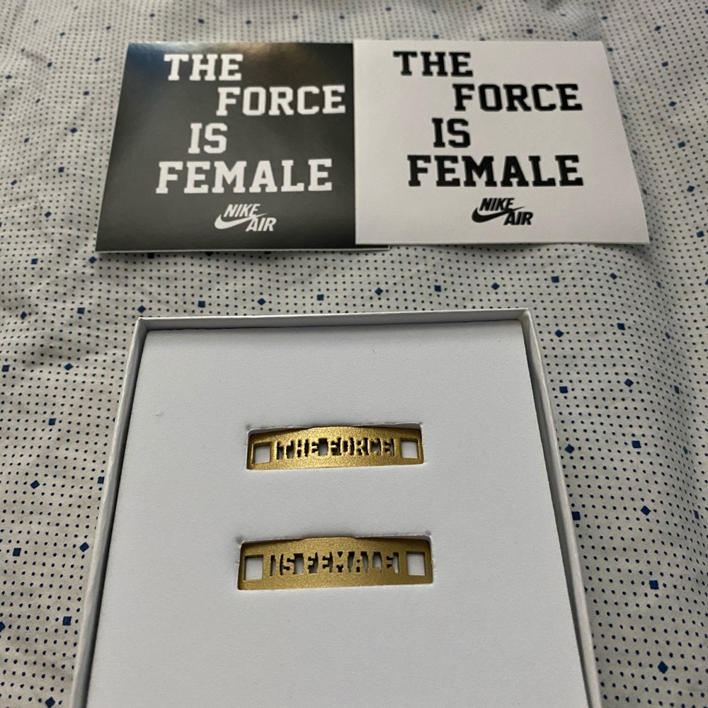 Nike “The Force is Women” Shoe Jewelry